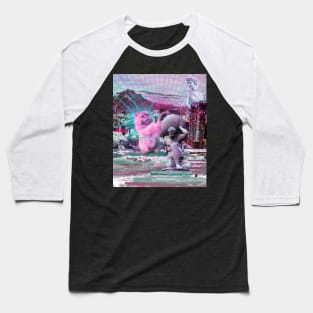 vaporwave cat #2 Baseball T-Shirt